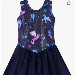 Sz 7/8 girls skirted leotard (gymnastics and dance)